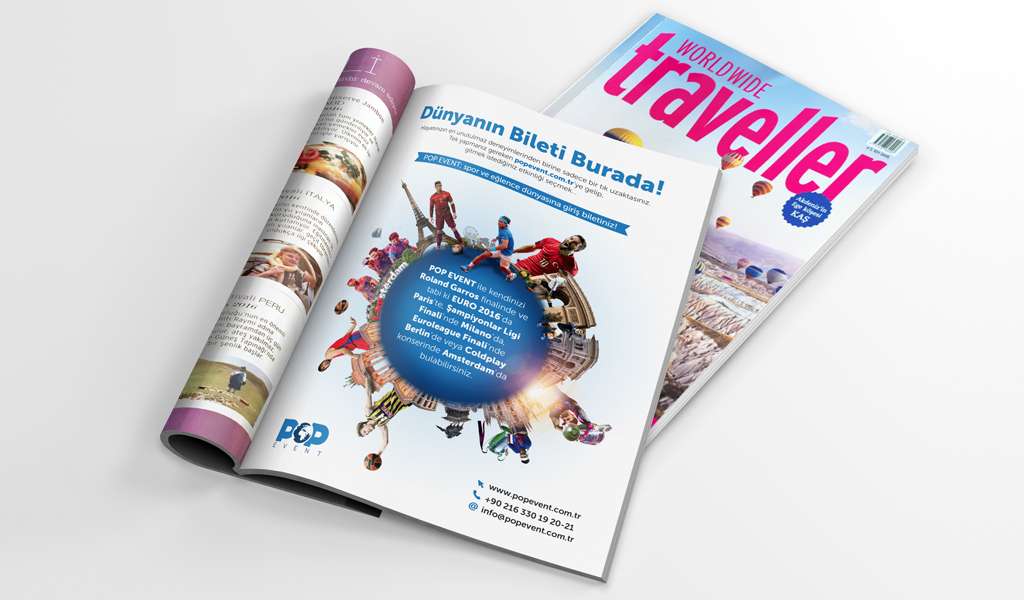 Nisan Ayında WorldWide Traveller'dayız!